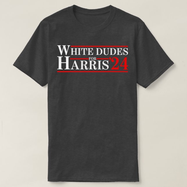 WhiteDudesFor 8 T-Shirt (Design Front)