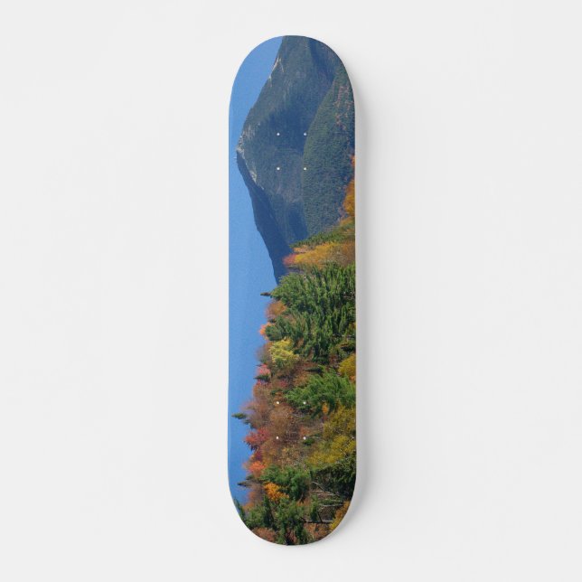 Whiteface Mountain over Little Cherrypatch Pond Skateboard (Front)