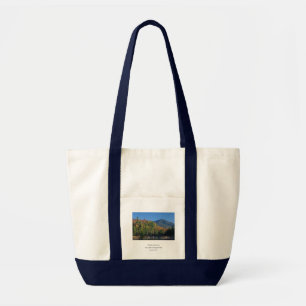 Whiteface Mountain over Little Cherrypatch Pond Tote Bag