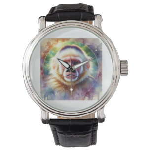 Whitefaced Capuchin 220824AREF120 - Watercolor Watch