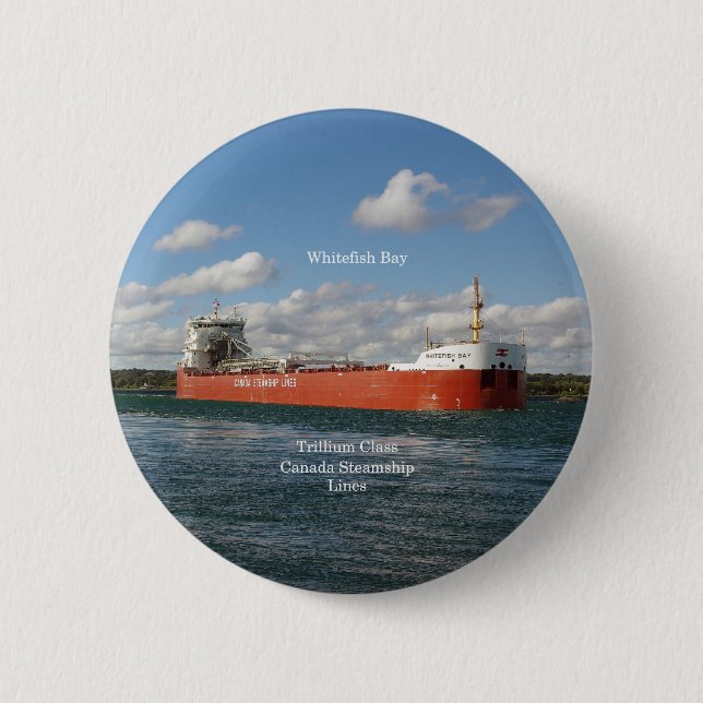 Whitefish Bay button (Front)
