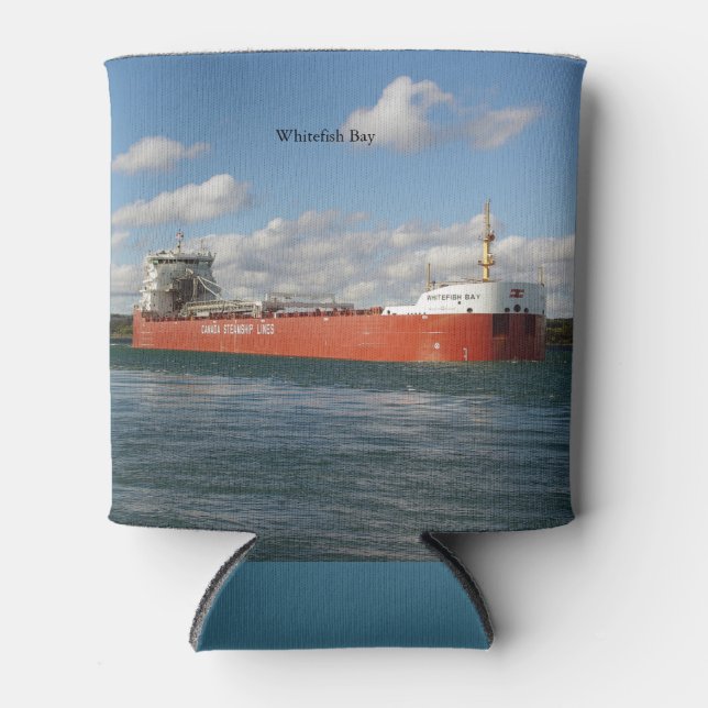 Whitefish Bay can cooler (Front)