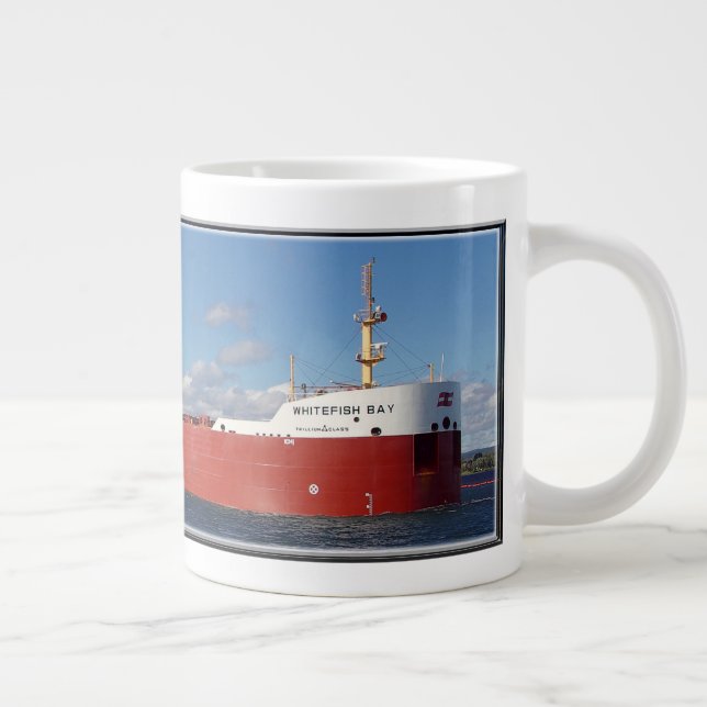 Whitefish Bay jumbo mug (Right)
