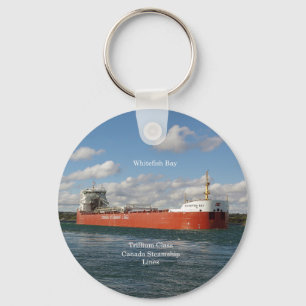 Whitefish Bay key chain