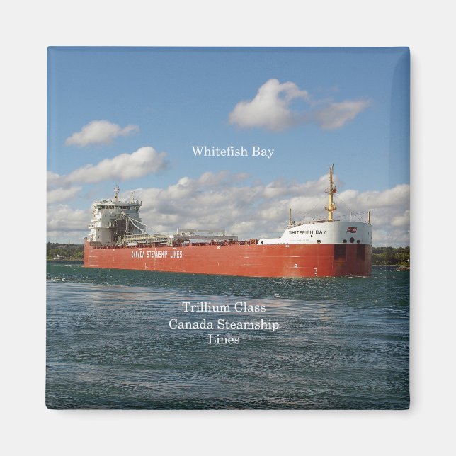 Whitefish Bay magnet (Front)