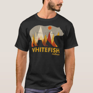 Whitefish Montana  Glacier National Park Vacation  T-Shirt