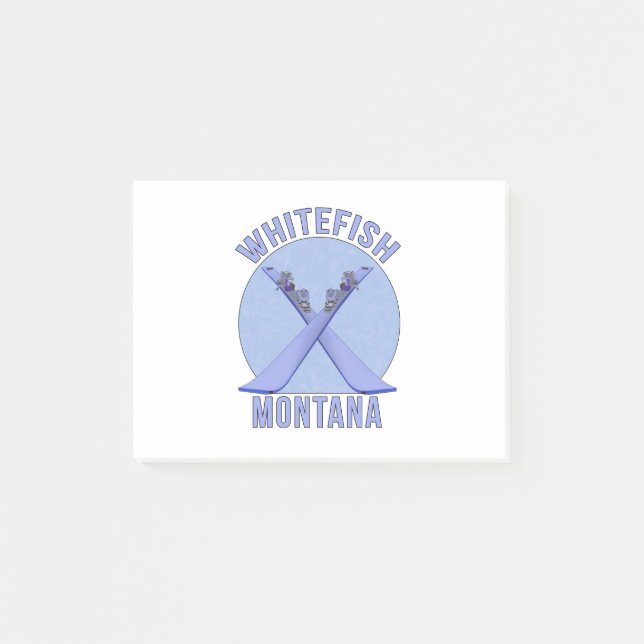 Whitefish, Montana Post-it Notes (Front)