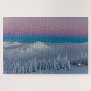 Whitefish Mountain Resort in Whitefish, Montana Jigsaw Puzzle