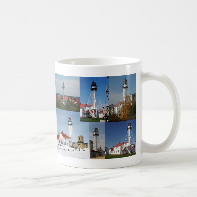 Whitefish Point Lighthouse 150th anniversary mug (Right)