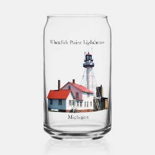 Whitefish Point Lighthouse can glass