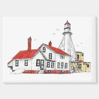 Whitefish Point Lighthouse Magnet