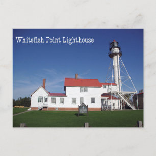 Whitefish Point Lighthouse post card