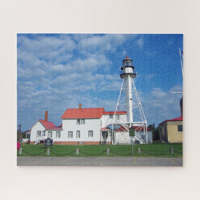 Whitefish Point Lighthouse puzzle (Horizontal)