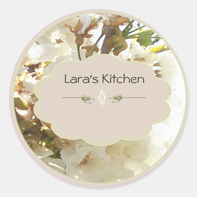 whiteflower spice jar labels (Front)