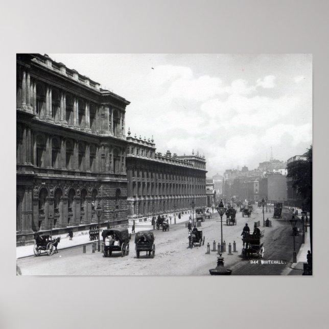 Whitehall, London Poster (Front)