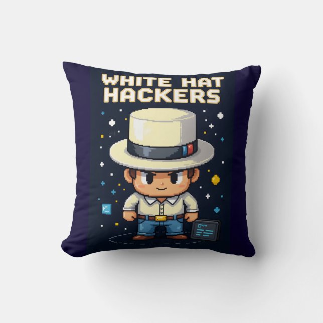 WhiteHat HacKer Cushion (Front)