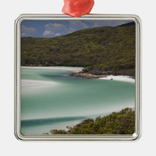 Whitehaven Beach, Hill Inlet, Tounge Point, Metal Tree Decoration