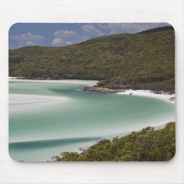 Whitehaven Beach, Hill Inlet, Tounge Point, Mouse Pad (Front)