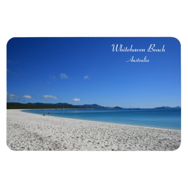 Whitehaven Beach, Queensland, Australia - Magnet (Horizontal)