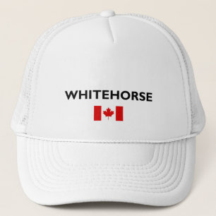 Whitehorse Canada Canadian Flag Light-Colour Trucker Hat