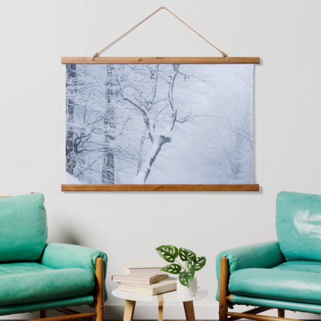 Whiteout Hanging Tapestry (Living Room)