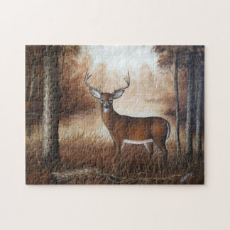 Whitetail Buck Jigsaw Puzzle
