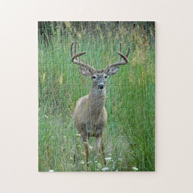 Whitetail Buck Puzzle (Vertical)