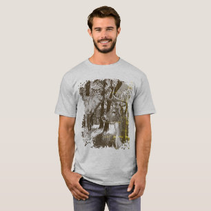 WhiteTail Deer, Alert Bucks, T-Shirt