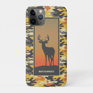 Whitetail Deer and Camo iPhone 11 Pro Case