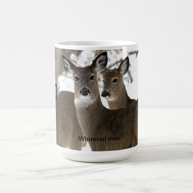 Whitetail Deer Coffee Mug (Center)