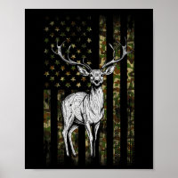 Whitetail Deer Hunting Hunter Gifts Camouflage Ame