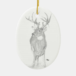 Whitetail Deer Ornament
