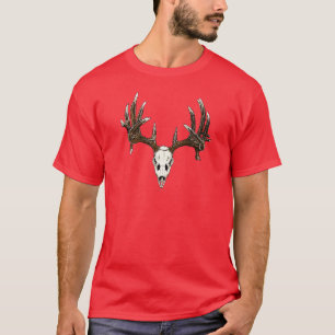 Whitetail deer skull 1 T-Shirt