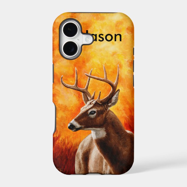 Whitetail Deer Trophy Buck Head (Back)