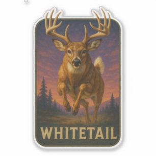 Whitetail Sticker