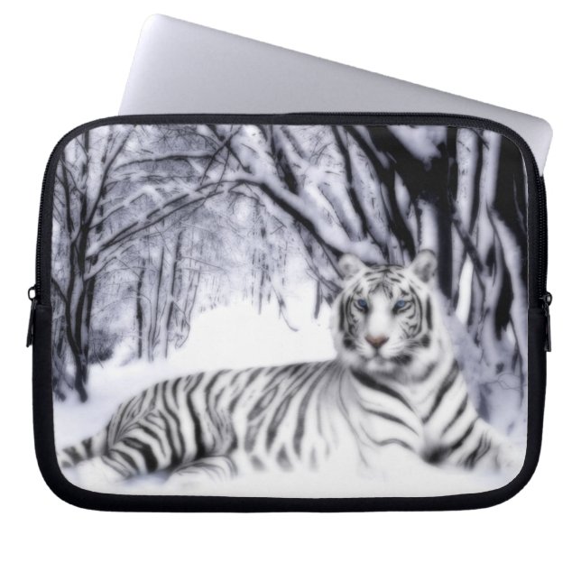 WhiteTiger Laptop Sleeve (Front)