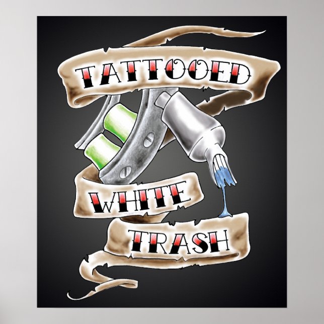 WhiteTrash Poster (Front)