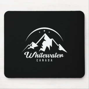Whitewater Canada Ski Resort Skiing Snowboarding Mouse Pad
