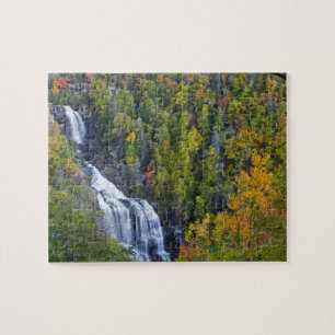 Whitewater Falls in the Nantahala National Jigsaw Puzzle