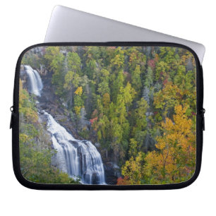 Whitewater Falls in the Nantahala National Laptop Sleeve