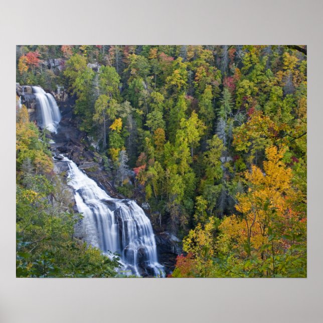 Whitewater Falls in the Nantahala National Poster (Front)