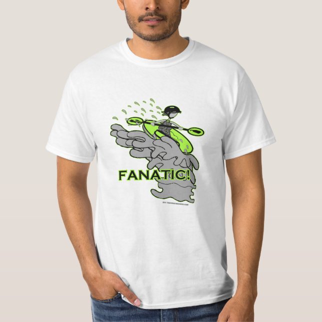 Whitewater Fanatic! T-Shirt (Front)