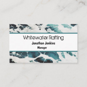Whitewater Outdoors Sports Custom Business Card