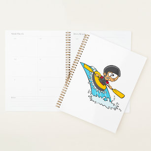 Whitewater Rafting Adventure with Scared Boy Planner