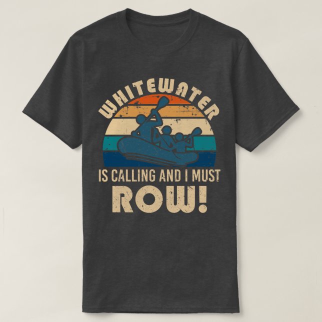 Whitewater rafting  T-Shirt (Design Front)