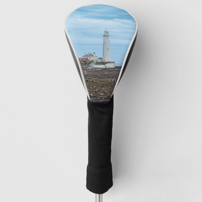 Whitley Bay lighthouse  Golf Head Cover (Front)