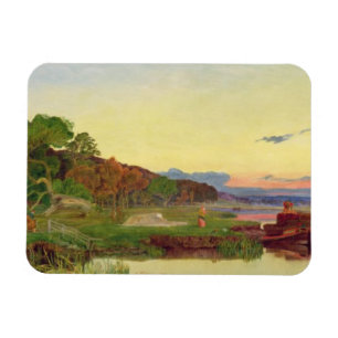 Whitlingham, Norfolk, 1860 (oil on canvas) Magnet