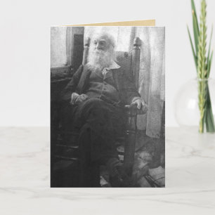 Whitman "More immortal even than the stars" Quote Card