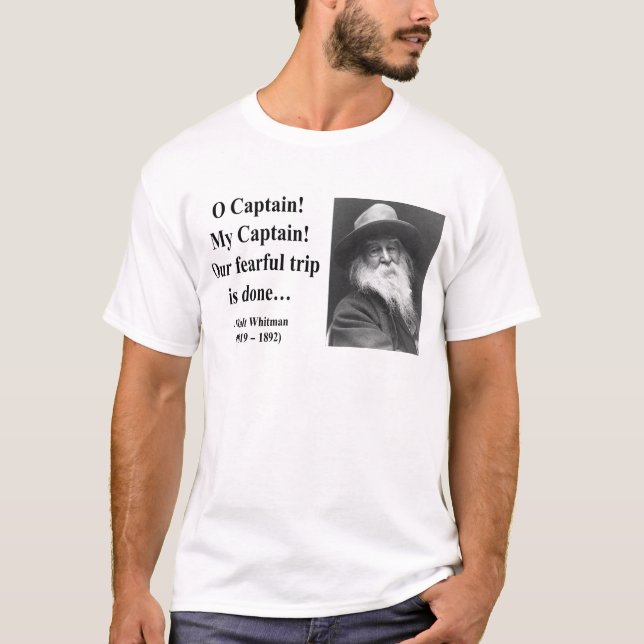 Whitman Quote 8b T-Shirt (Front)