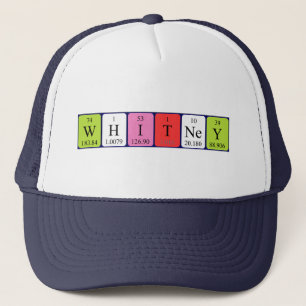 Whitney periodic table name hat